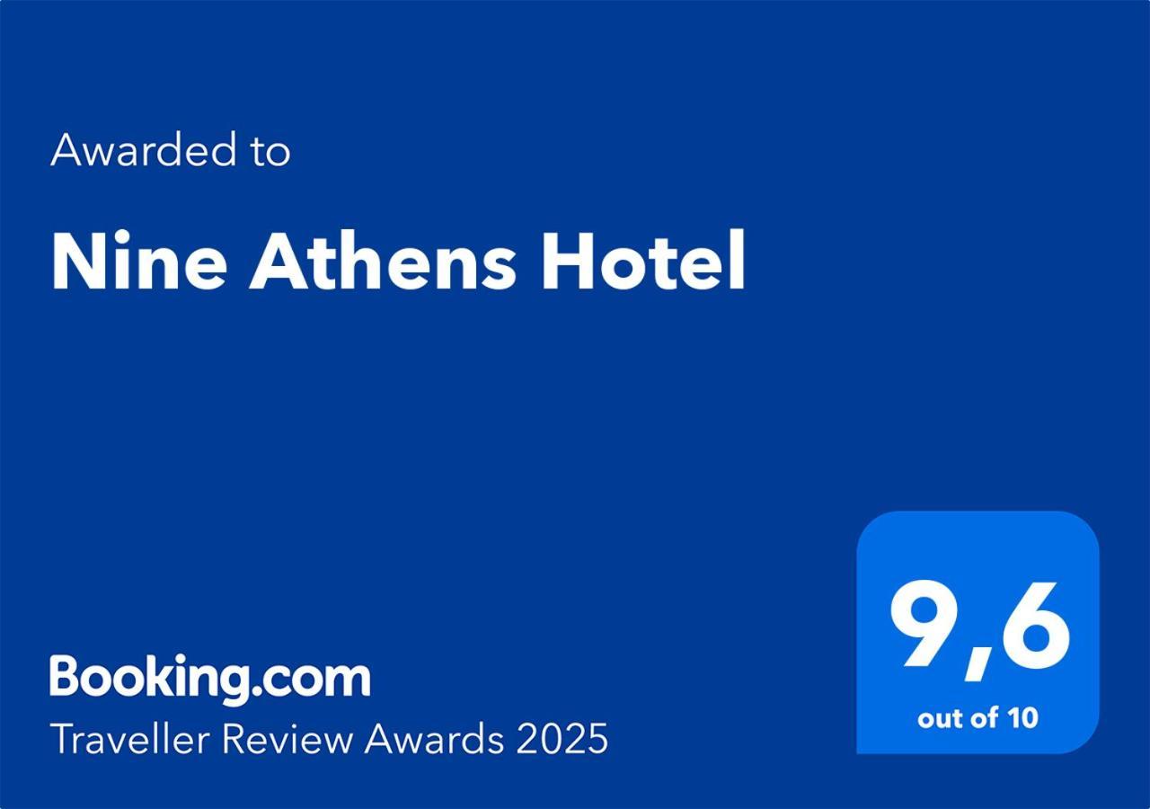 Nine Athens Hotel Buitenkant foto